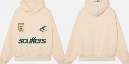 Short-Sleeve Letter Hoodie