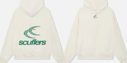 Short-Sleeve Letter Hoodie