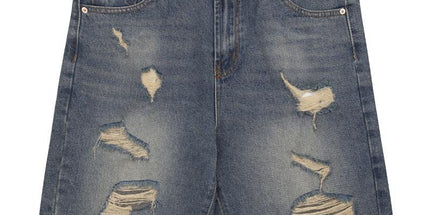 Gallery Dept Distressed Denim Shorts