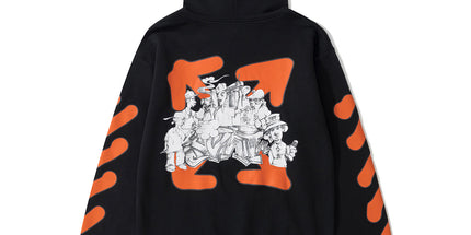 Off-White Oil-Paint Arrow Hoodie