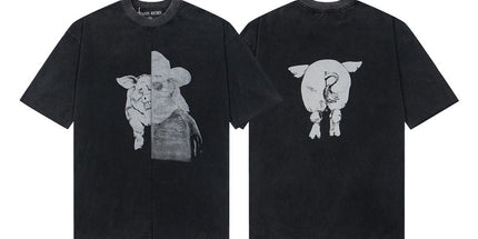 ERD Cracked Portrait T-Shirt