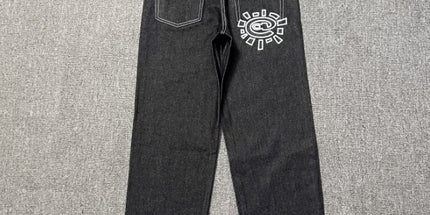 ADWYSD Sun Roll Washed Jeans