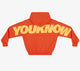 XS / Orange logo with yellow lettering