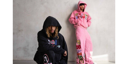 Y2K Print Tracksuit Set