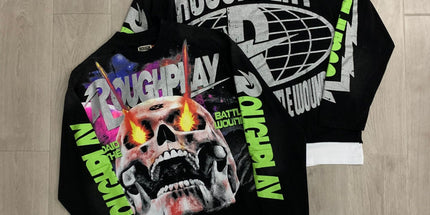 RoughPlay Distressed Rhinestone T-Shirt