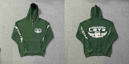 Alcatraz Print Hoodie