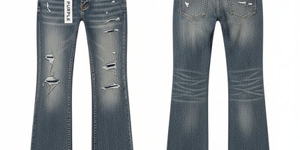 Purple Brand flare fit jeans