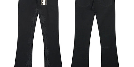 LOSTSHDWS Embroidered Bootcut Jeans