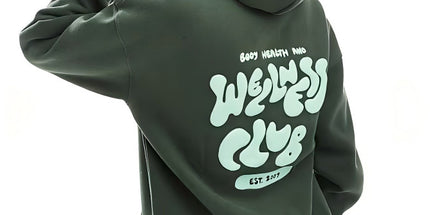 Women's Drop-Shoulder Print Hoodie