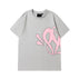 S / DK033 - Floral Gray Short Sleeve