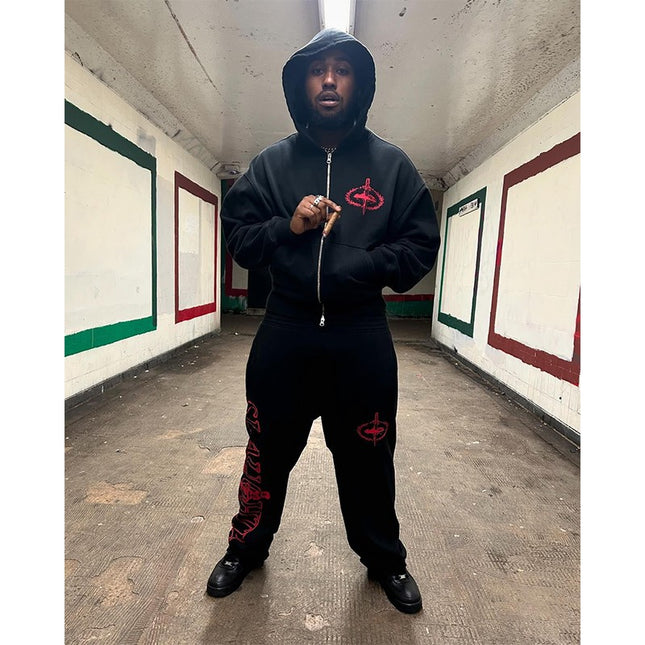Men's 21 Savage Drill Zip Hoodie