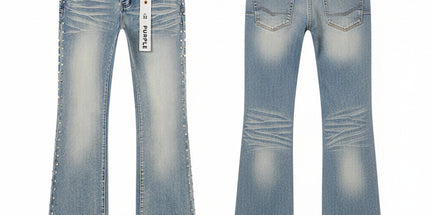 Purple Brand flare fit jeans