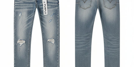 Purple Brand flare fit jeans