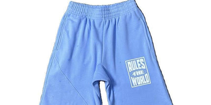 Alcatraz Vintage Letter Shorts