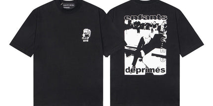 ERD Cracked Portrait T-Shirt