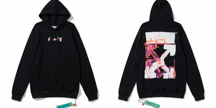 Off-White Ink-Splatter Hoodie
