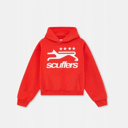 Short-Sleeve Letter Hoodie