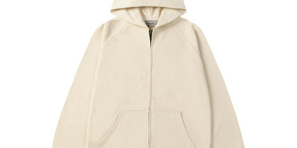 Essentials Silicone Logo Zip Hoodie
