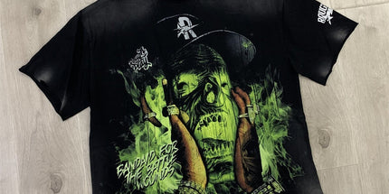 RoughPlay Distressed Rhinestone T-Shirt