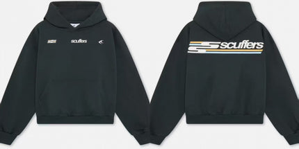 Short-Sleeve Letter Hoodie