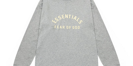 Essentials Silicone Flocked Long Sleeve T-Shirt