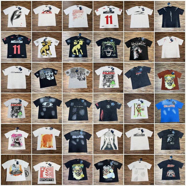 Men's Retro Letter T-Shirt