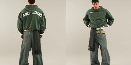 Short-Sleeve Letter Hoodie