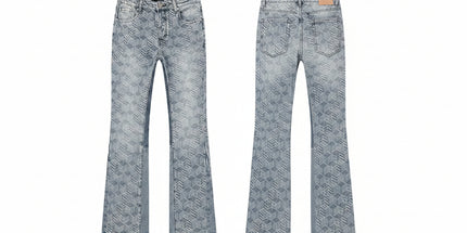 Purple Brand flare fit jeans