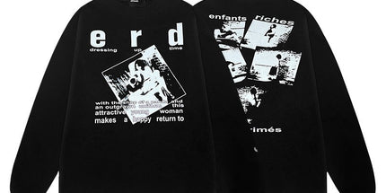ERD Sketch Graffiti Long Sleeve T-Shirt