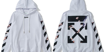 Off-White Oil-Paint Arrow Hoodie