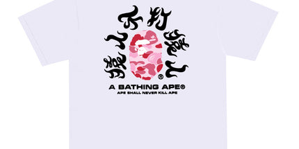 A Bathing Ape Color Camo Tee