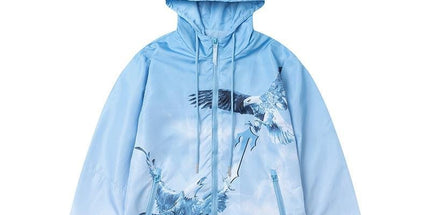 Trapstar Eagle Print Hooded Jacket