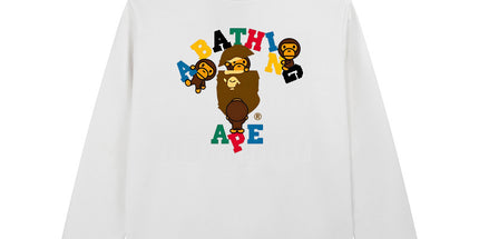 A Bathing Ape College L/S Tee