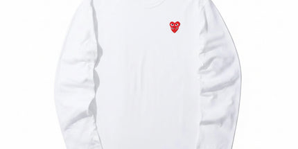 CDG Play Heart Long Sleeve