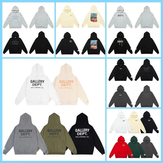 Gallery Dept Logo Fleece Hoodie