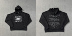 S / 901 Black Hooded Sweatshirt
