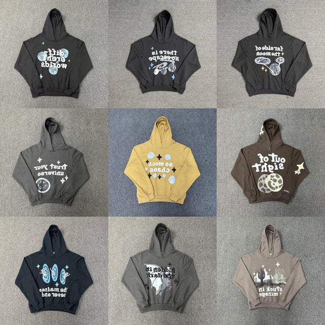 Broken Planet Foam Logo Hoodie