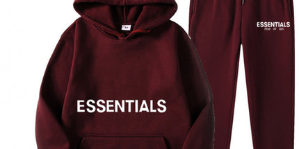Men's Essentials Reflective Logo Hoodie