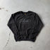 S / Black Black Seal Crewneck sweatshirt