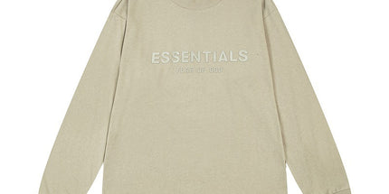 Essentials Silicone Flocked Long Sleeve T-Shirt