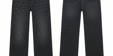 Purple Brand flare fit jeans