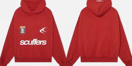 Short-Sleeve Letter Hoodie