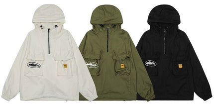 Alcatraz Utility Pocket Hooded Jacket