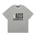 S / 842 gray short sleeves