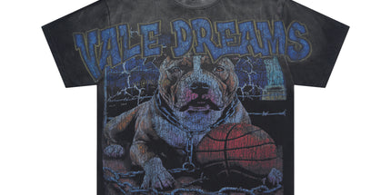 Vale Distressed Figure T-Shirt