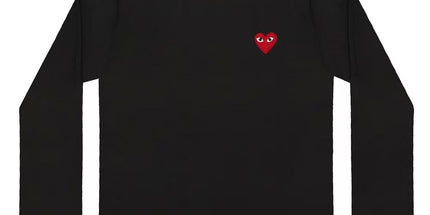 CDG Play Heart Long Sleeve