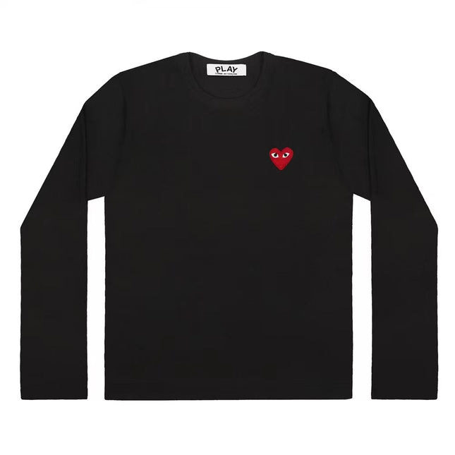 CDG Play Heart Long Sleeve