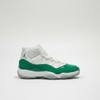 White and green