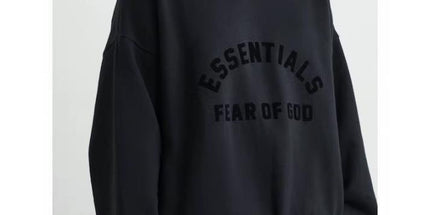 Essentials 3D Mock-Neck Sweatshirt