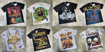 Vale Distressed Figure T-Shirt